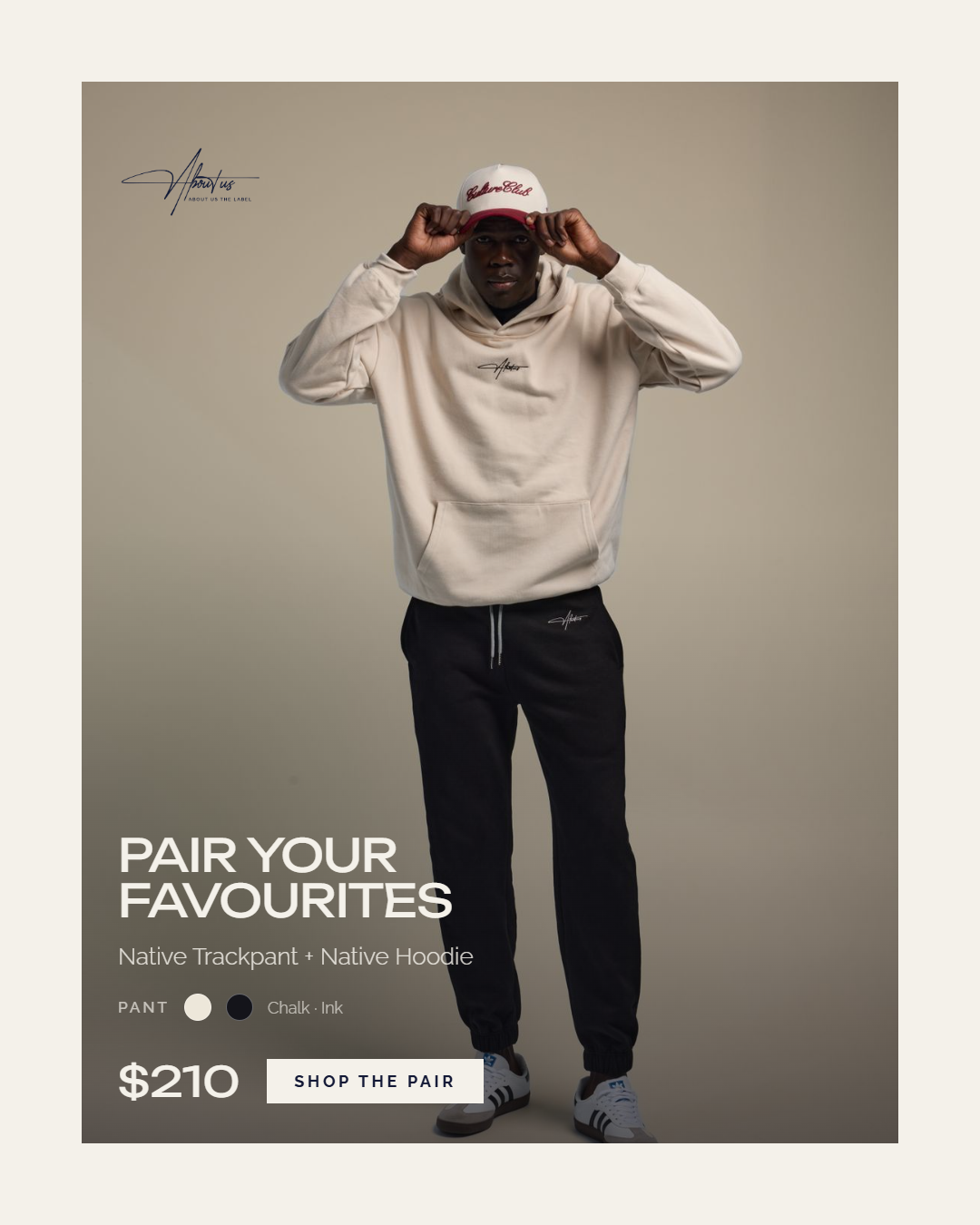 Native Trackpant + Native Hoodie